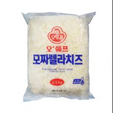 오뚜기 오쉐프 모짜렐라치즈 2.5kg