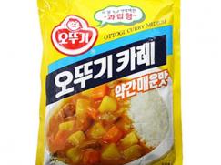 오뚜기 카레 약간매운맛 1kg