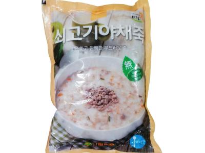 다림식품 소고기야채죽 500g