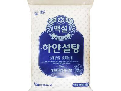 백설 하얀 설탕 3kg