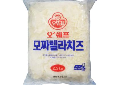 오뚜기 오쉐프 모짜렐라치즈 2.5kg