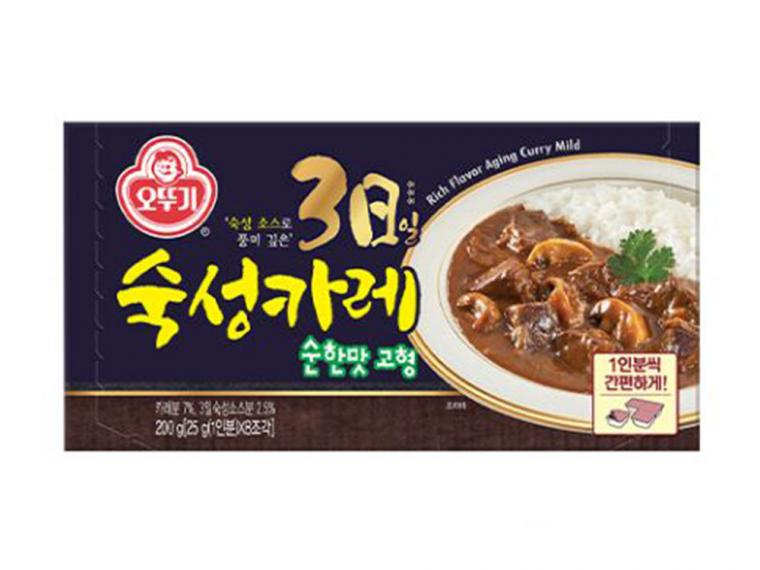 3일 숙성카레 고형 순한맛 200g 1+1 유통기한 넉넉합니다~