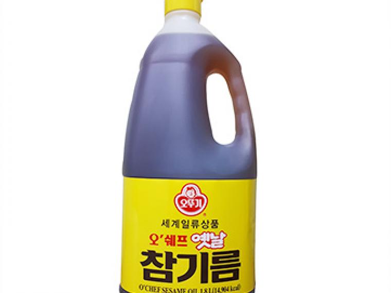 오뚜기 오쉐프 옛날 참기름 1.8L