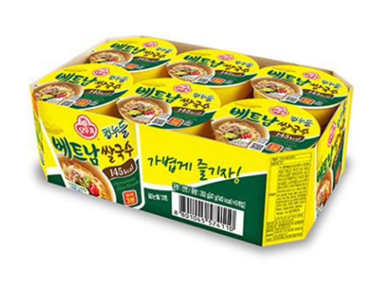 컵누들 베트남 쌀국수컵 47g*6ea