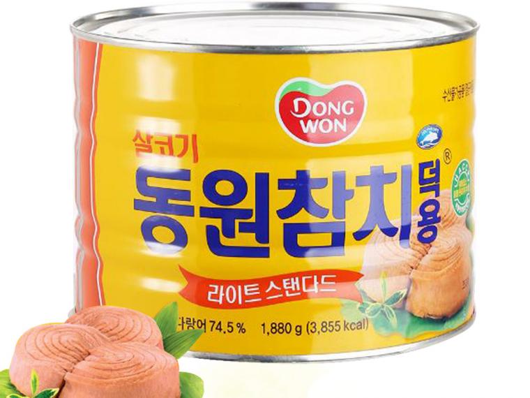 동원참치캔덕용살코기1880g