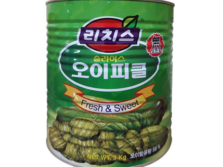 리치스슬라이스 오이피클3kg